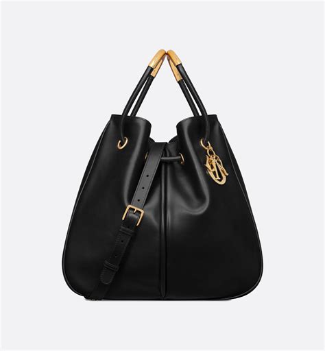 borsa dior nolita|Large Dior Nolita Bag Black Calfskin .